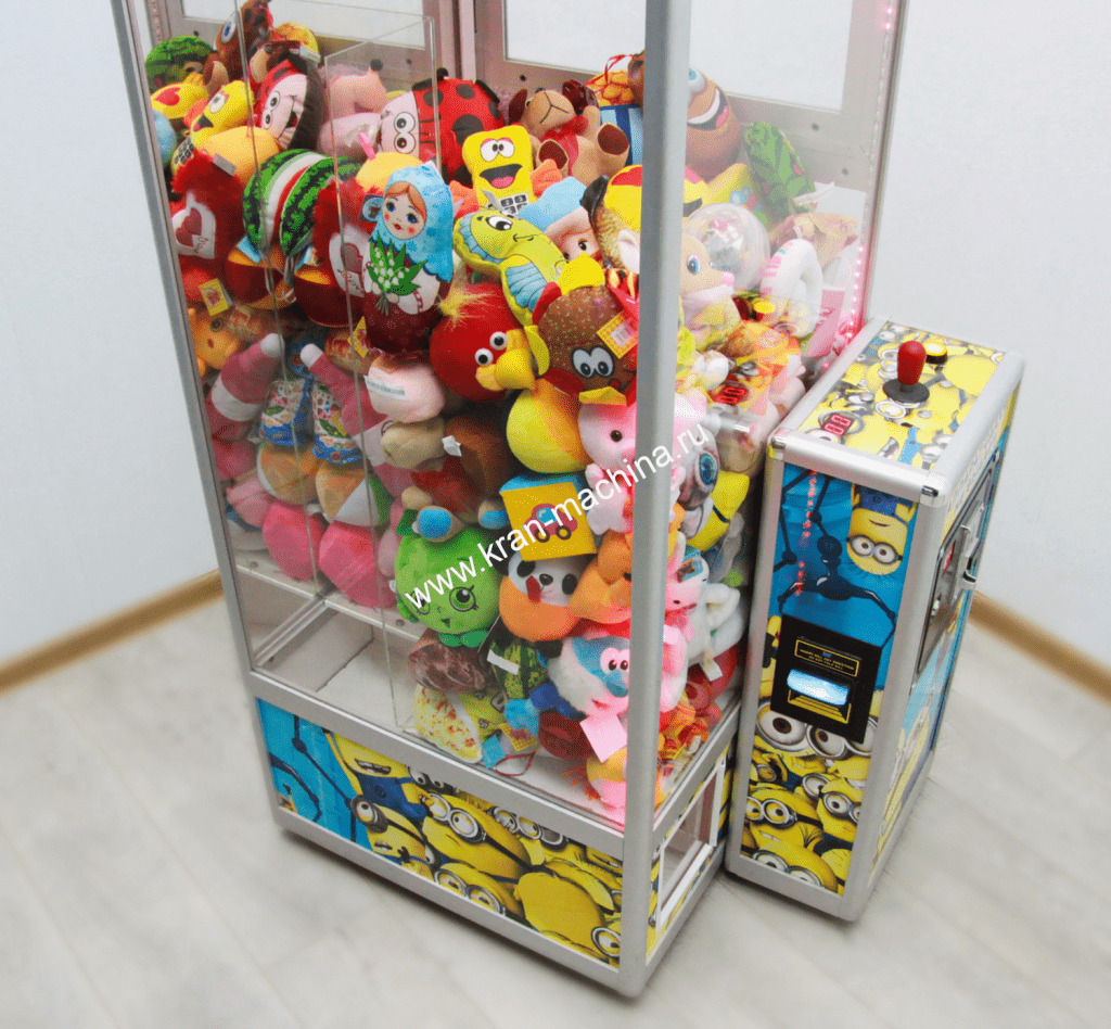 детские игровые автоматы с игрушками кран машина хватайка
