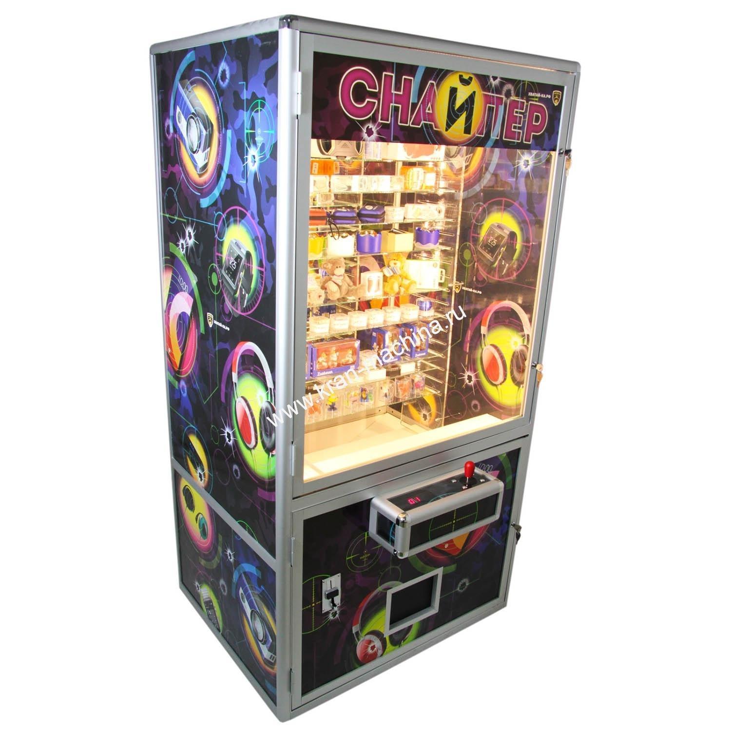 игровой автомат с призами толкатель