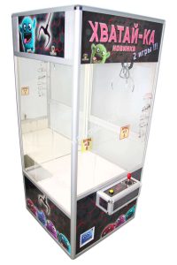 Автомат Хватайка 2 игры с высоким полом