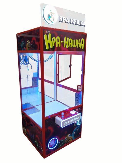 Автомат с игрушками Кра-Няшка Яркая светящаяся хватайка