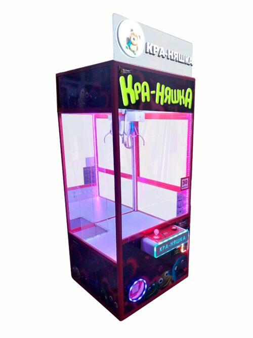 Автомат с игрушками Кра-Няшка Яркая светящаяся хватайка