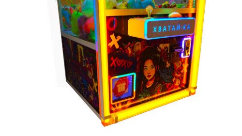 Автомат с игрушками Яркая Кра-Няшка - 2 хватайка