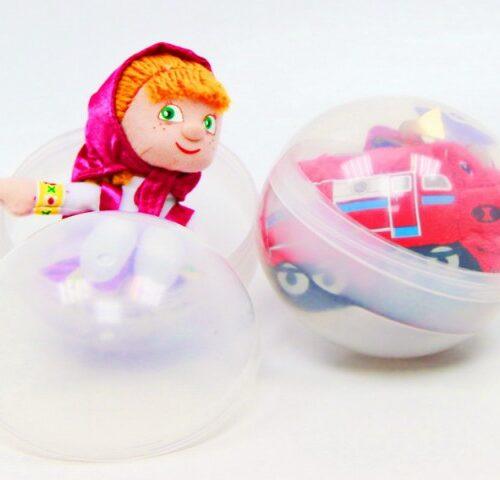 Капсула прозрачная 10 см. 200 шт.,130 руб.