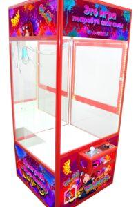 Автомат с игрушками Кра-Няшка красный модный хватайка