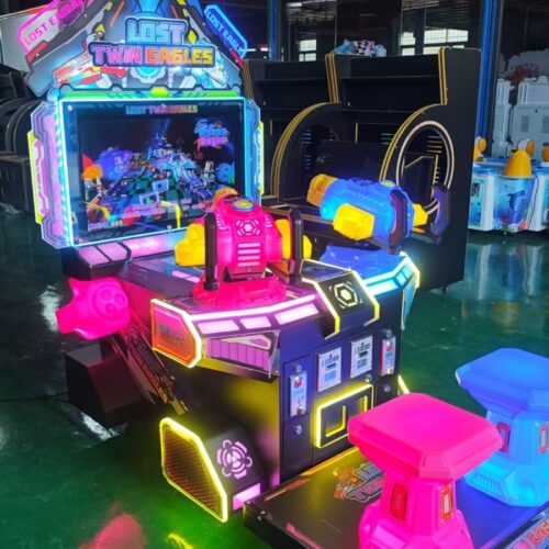 Аттракцион игровой автомат Trek Twin Eagle (Two-Player Gun Machine)