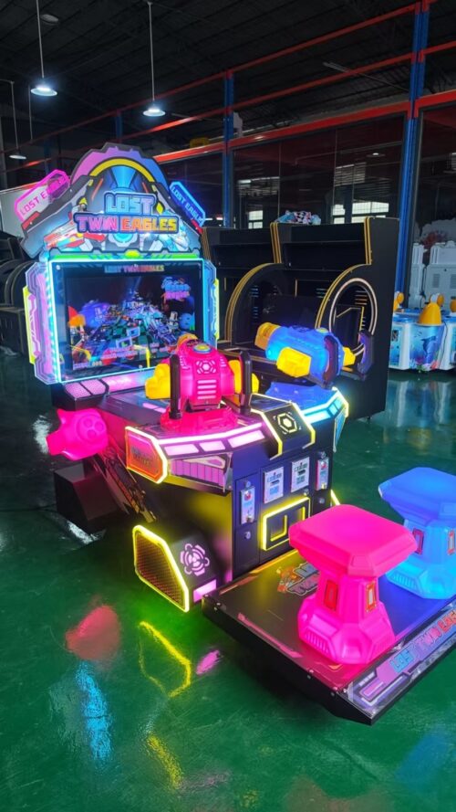 Аттракцион игровой автомат Trek Twin Eagle (Two-Player Gun Machine)