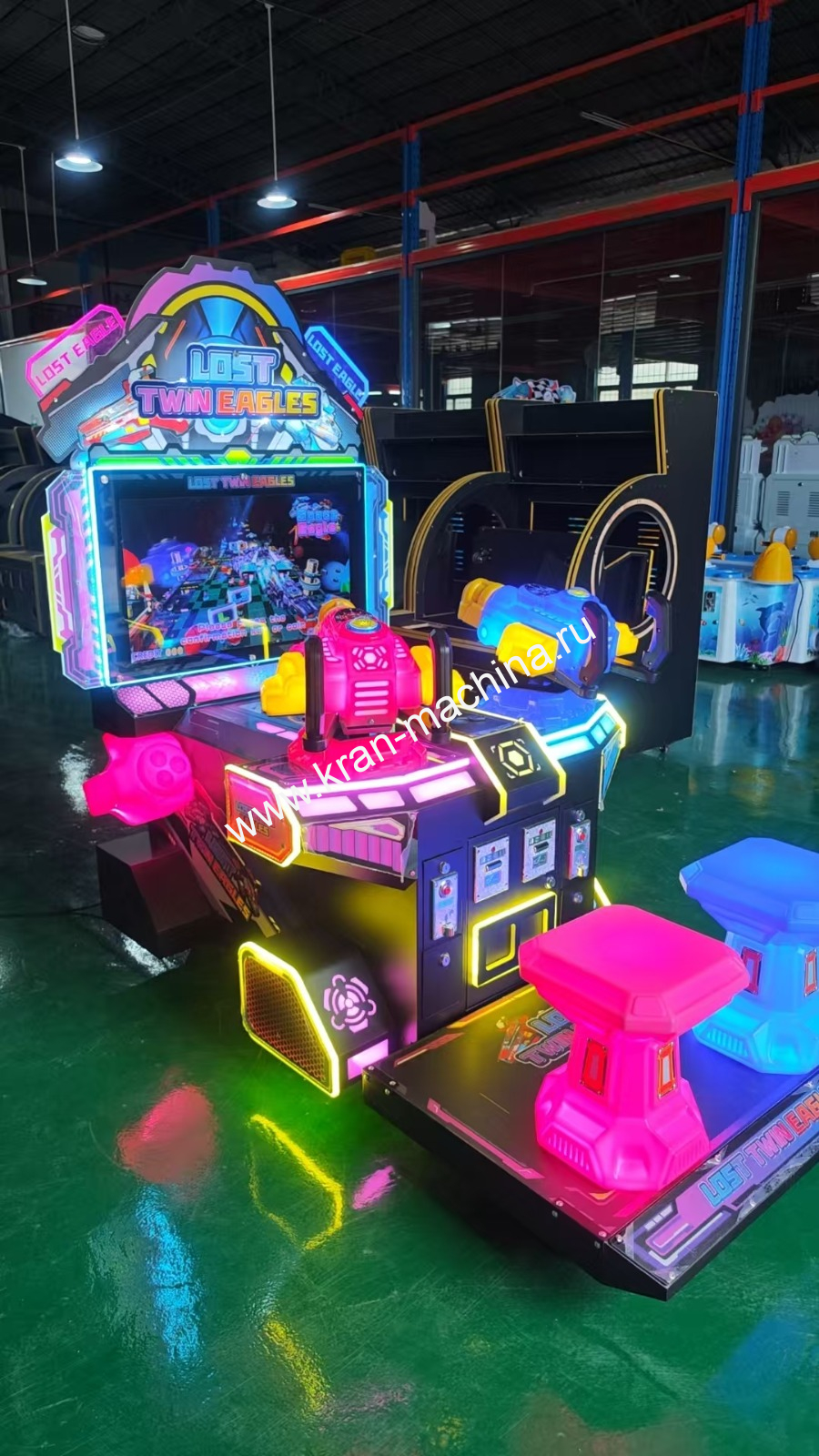 Аттракцион игровой автомат Trek Twin Eagle (Two-Player Gun Machine)